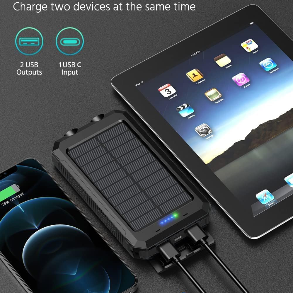 Miniatura 3 de Power Bank Solar 16800mah Cargador 2usb